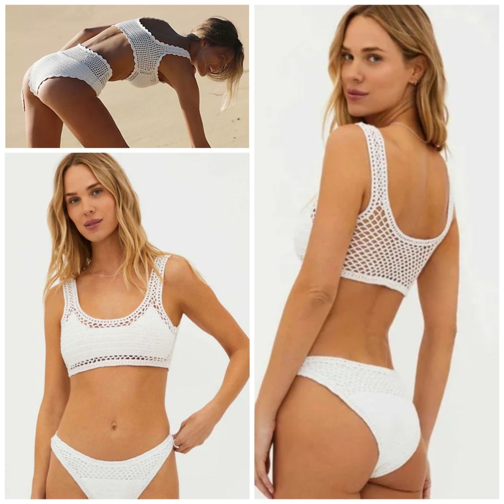 Beach Riot Crochet Bikini NWT